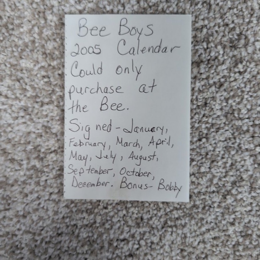 Longaberger Bee Boys 2005 Calendar Signed Collectible Limited Edition - Picture 2 of 9